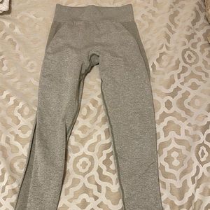 Khaki Gym Shark Leggings